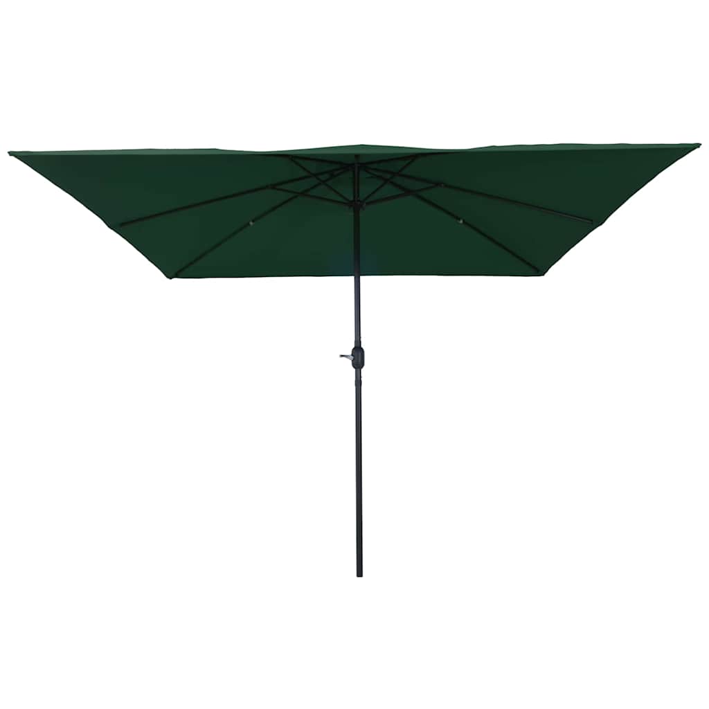 Tuinparasol Groen 295 x 295 x 245 cm Polyester en staal is nu te koop bij PeponiXL, paradijselijk wonen!