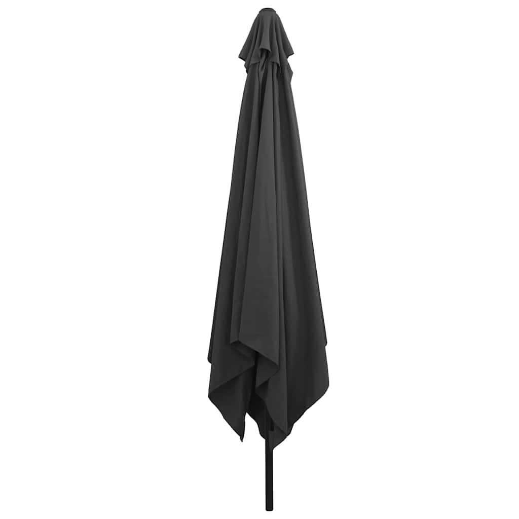 Tuinparasol Antraciet 295 x 295 x 245 cm Polyester en staal is nu te koop bij PeponiXL, paradijselijk wonen!