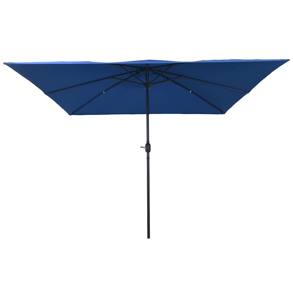 Tuinparasol Azurblauw 295 x 295 x 245 cm Polyester en staal is nu te koop bij PeponiXL, paradijselijk wonen!