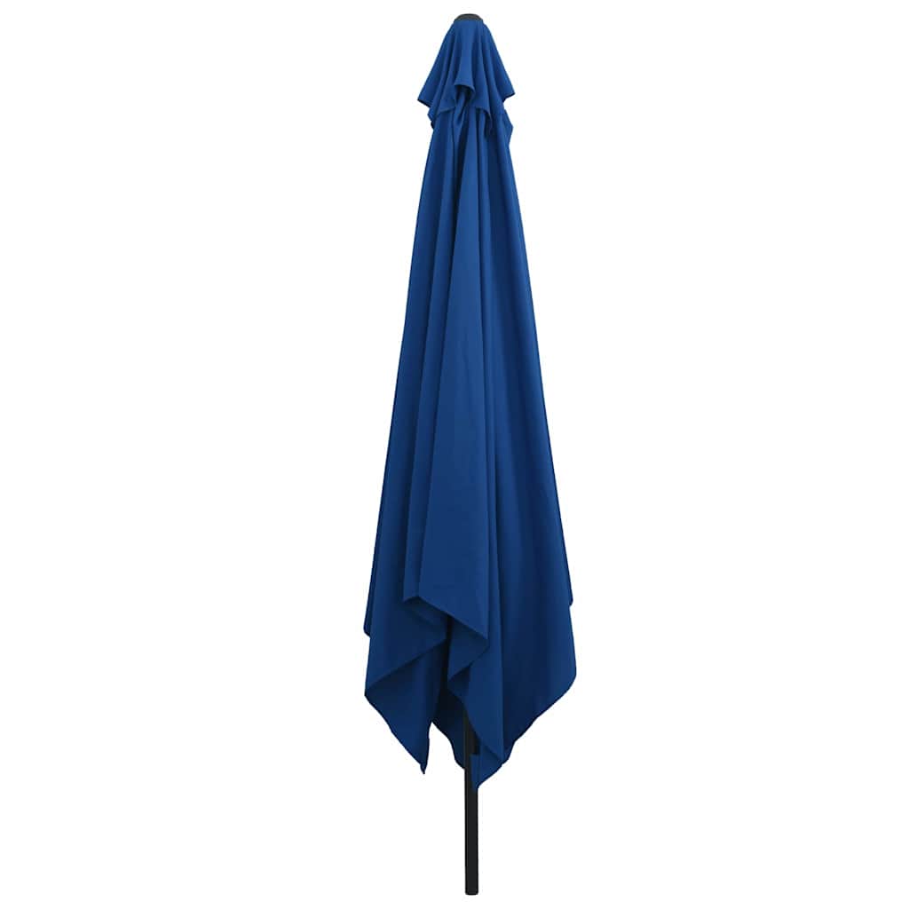 Tuinparasol Azurblauw 295 x 295 x 245 cm Polyester en staal is nu te koop bij PeponiXL, paradijselijk wonen!