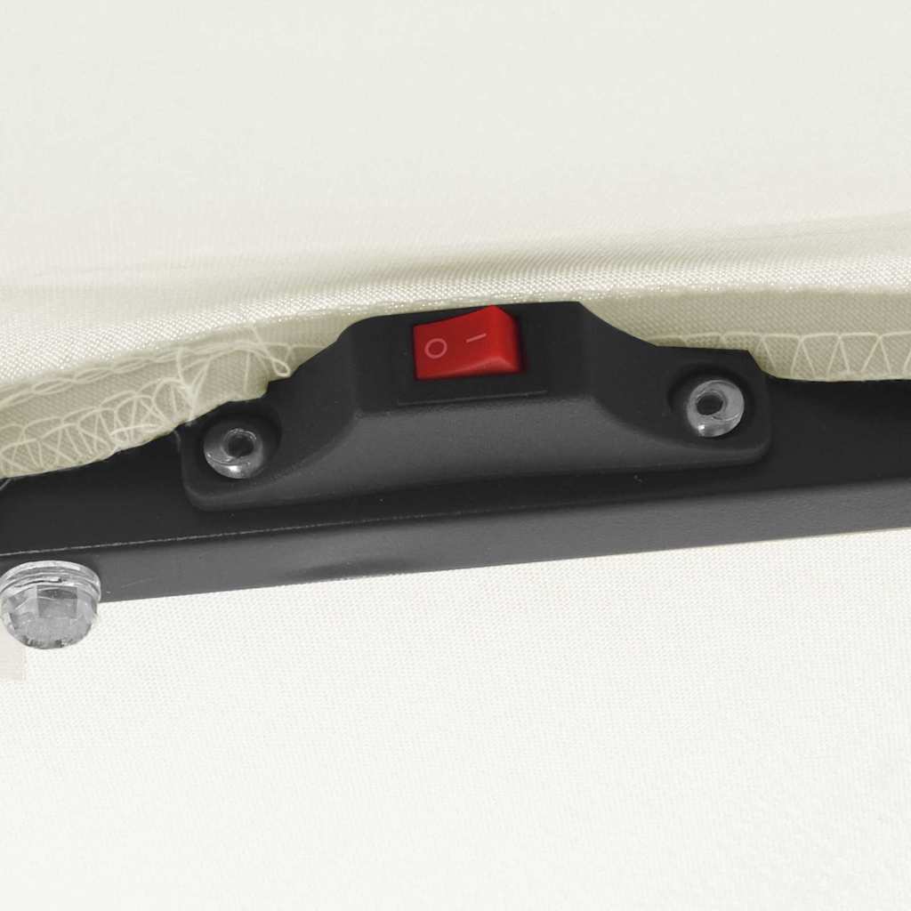 Tuinparasol Zand 295 x 295 x 245 cm Polyester en staal is nu te koop bij PeponiXL, paradijselijk wonen!