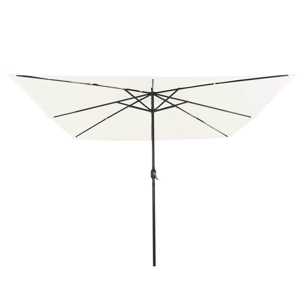 Tuinparasol Zand 295 x 295 x 245 cm Polyester en staal is nu te koop bij PeponiXL, paradijselijk wonen!