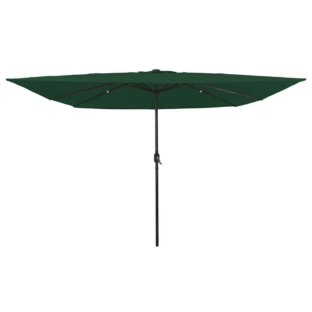 Tuinparasol Groen 295 x 295 x 245 cm Polyester en staal is nu te koop bij PeponiXL, paradijselijk wonen!