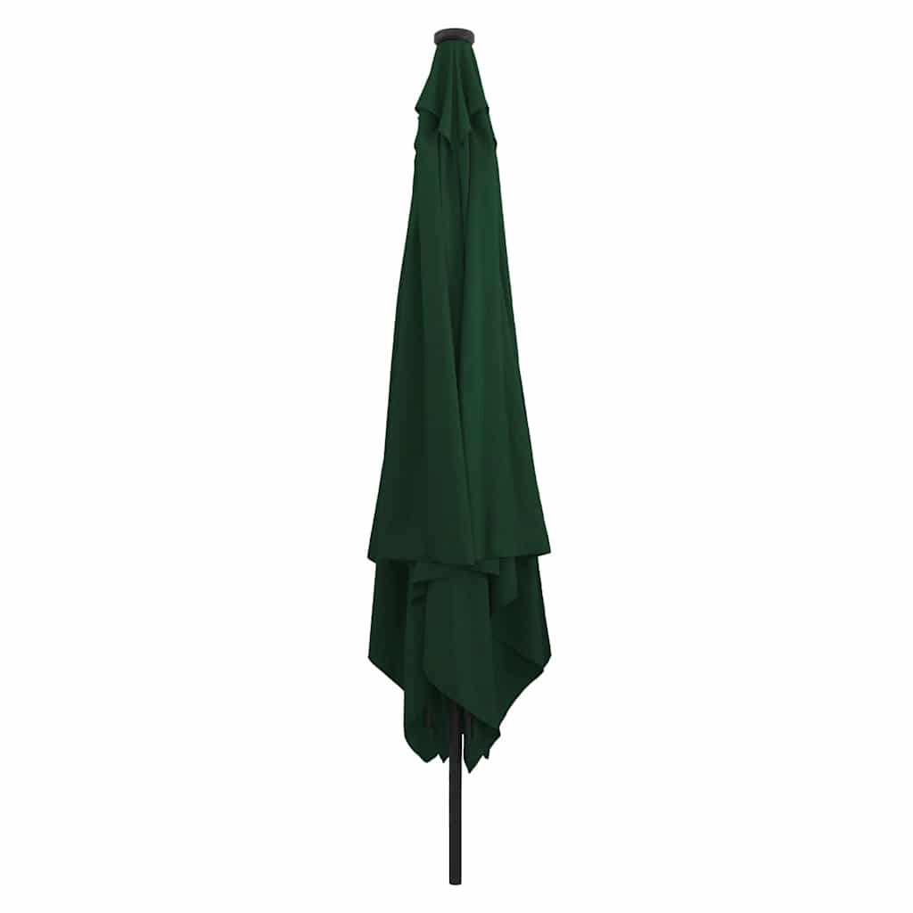 Tuinparasol Groen 295 x 295 x 245 cm Polyester en staal is nu te koop bij PeponiXL, paradijselijk wonen!