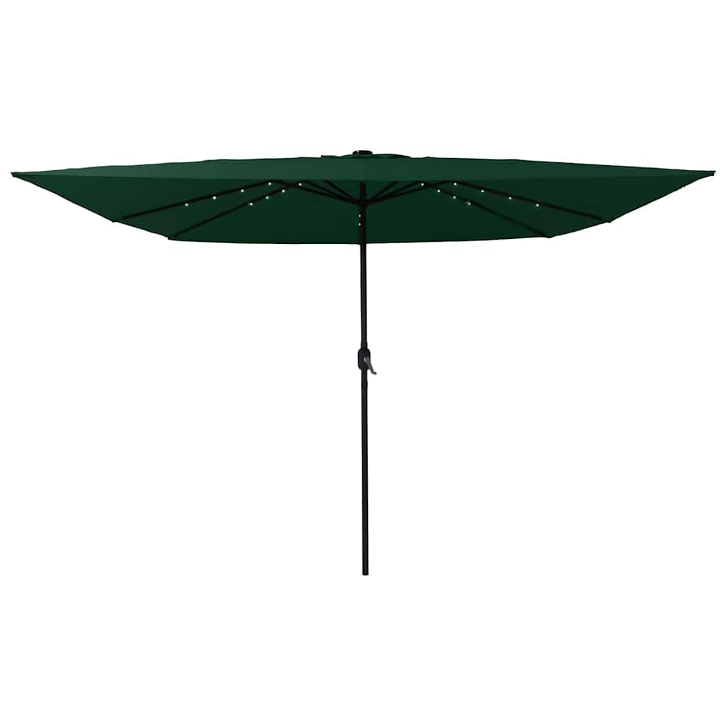 Tuinparasol Groen 295 x 295 x 245 cm Polyester en staal is nu te koop bij PeponiXL, paradijselijk wonen!