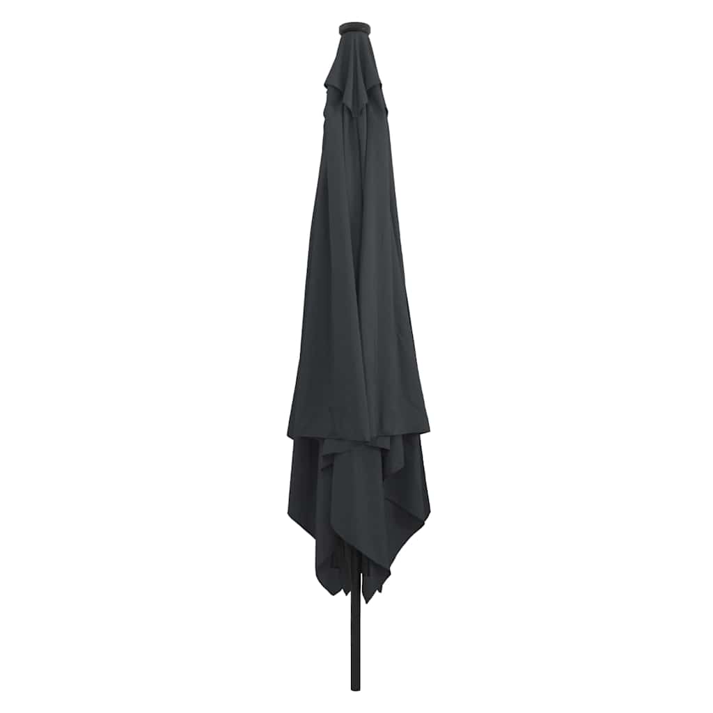 Tuinparasol Antraciet 295 x 295 x 245 cm Polyester en staal is nu te koop bij PeponiXL, paradijselijk wonen!