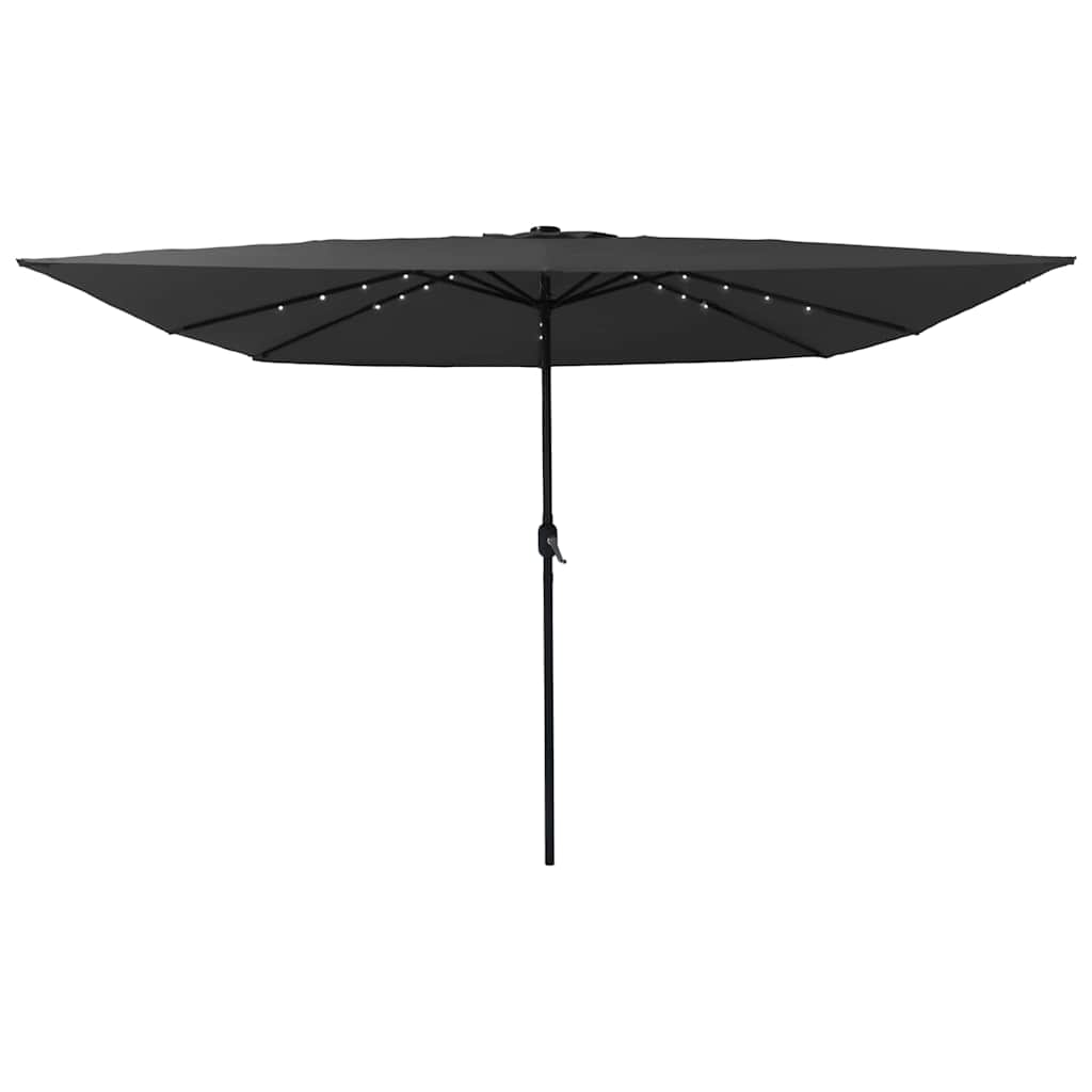 Tuinparasol Antraciet 295 x 295 x 245 cm Polyester en staal is nu te koop bij PeponiXL, paradijselijk wonen!