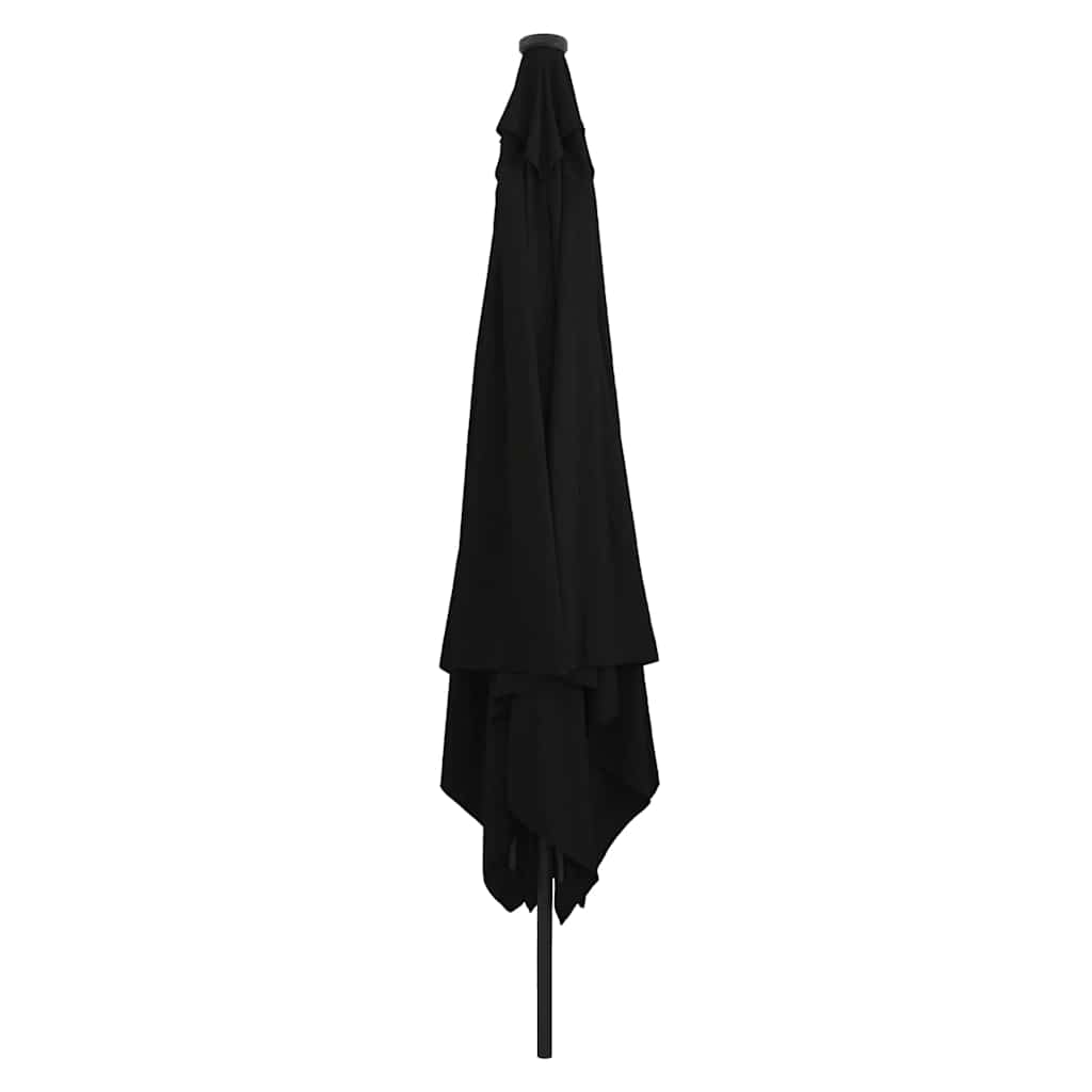 Tuinparasol Zwart 295 x 295 x 245 cm Polyester en staal is nu te koop bij PeponiXL, paradijselijk wonen!