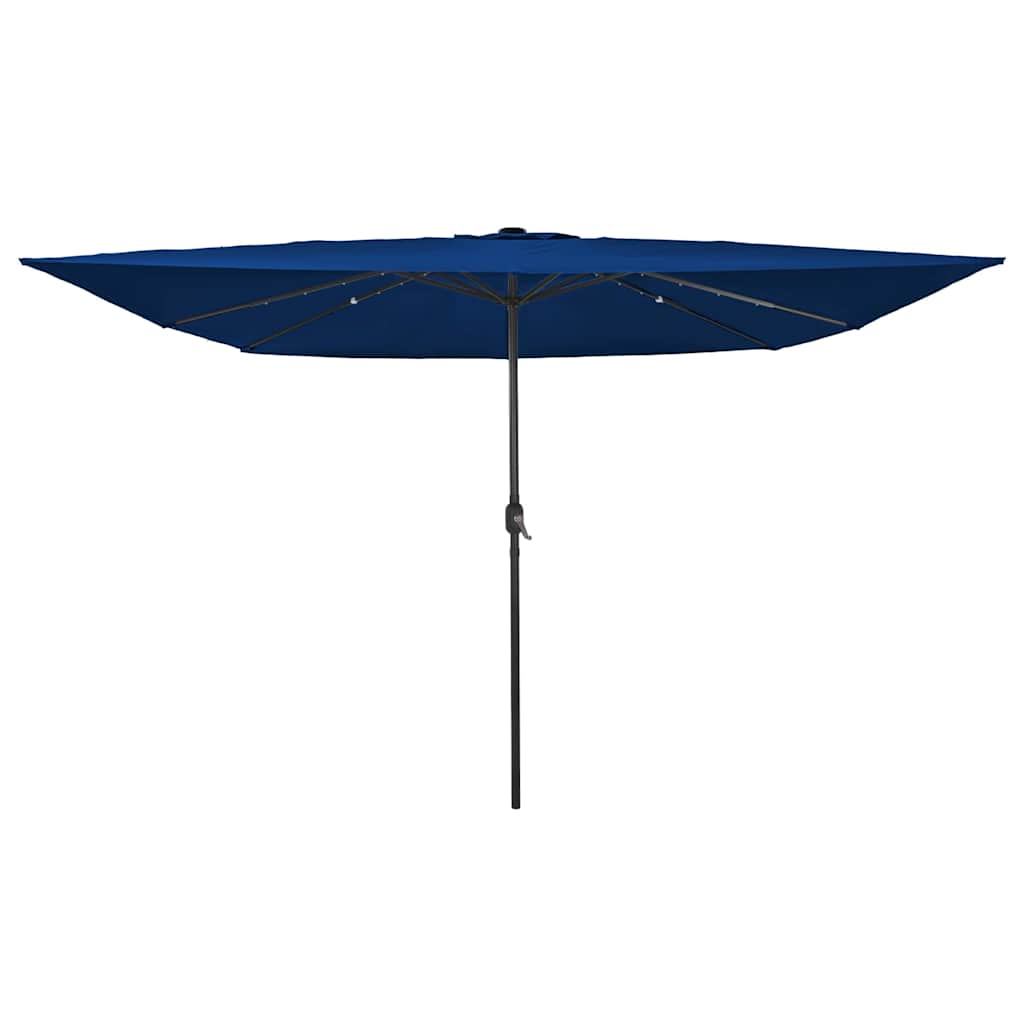Tuinparasol Azurblauw 295 x 295 x 245 cm Polyester en staal is nu te koop bij PeponiXL, paradijselijk wonen!