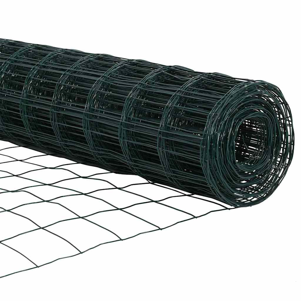 Euro Hek Groen 1 x 10 m PVC-gecoat ijzer is nu te koop bij PeponiXL, paradijselijk wonen!