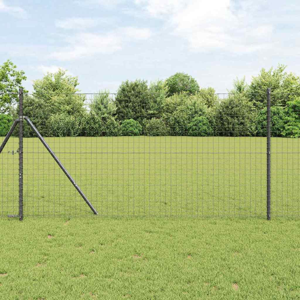 Euro Hek Grijs 1,2 x 10 m PVC-gecoat ijzer is nu te koop bij PeponiXL, paradijselijk wonen!