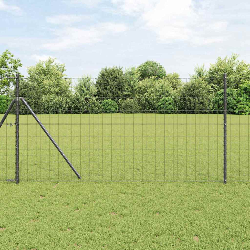Euro Hek Grijs 1 x 10 m PVC-gecoat ijzer is nu te koop bij PeponiXL, paradijselijk wonen!
