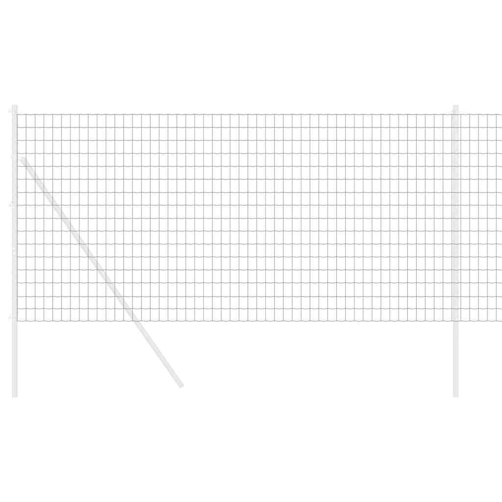 Euro Hek Grijs 1,4 x 10 m PVC-gecoat ijzer is nu te koop bij PeponiXL, paradijselijk wonen!