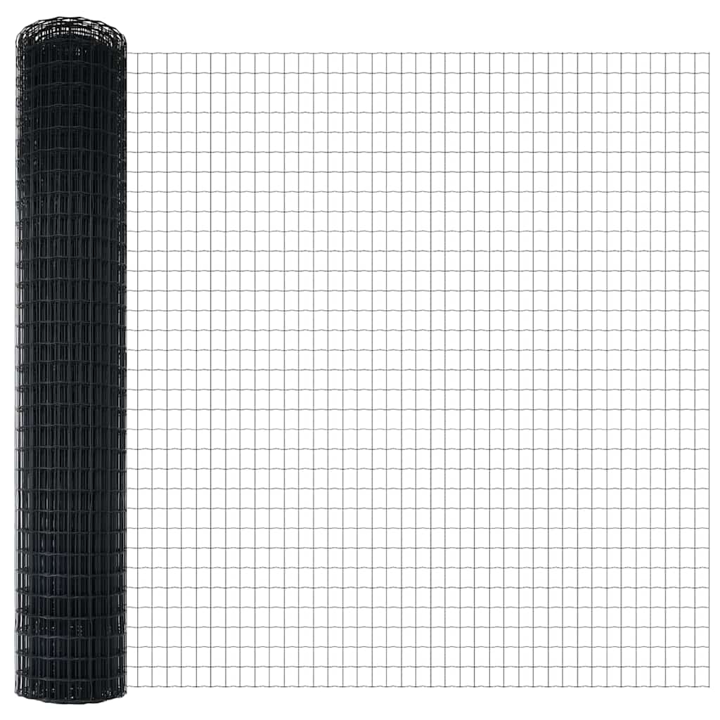 Euro Hek Grijs 1,5 x 10 m PVC-gecoat ijzer is nu te koop bij PeponiXL, paradijselijk wonen!