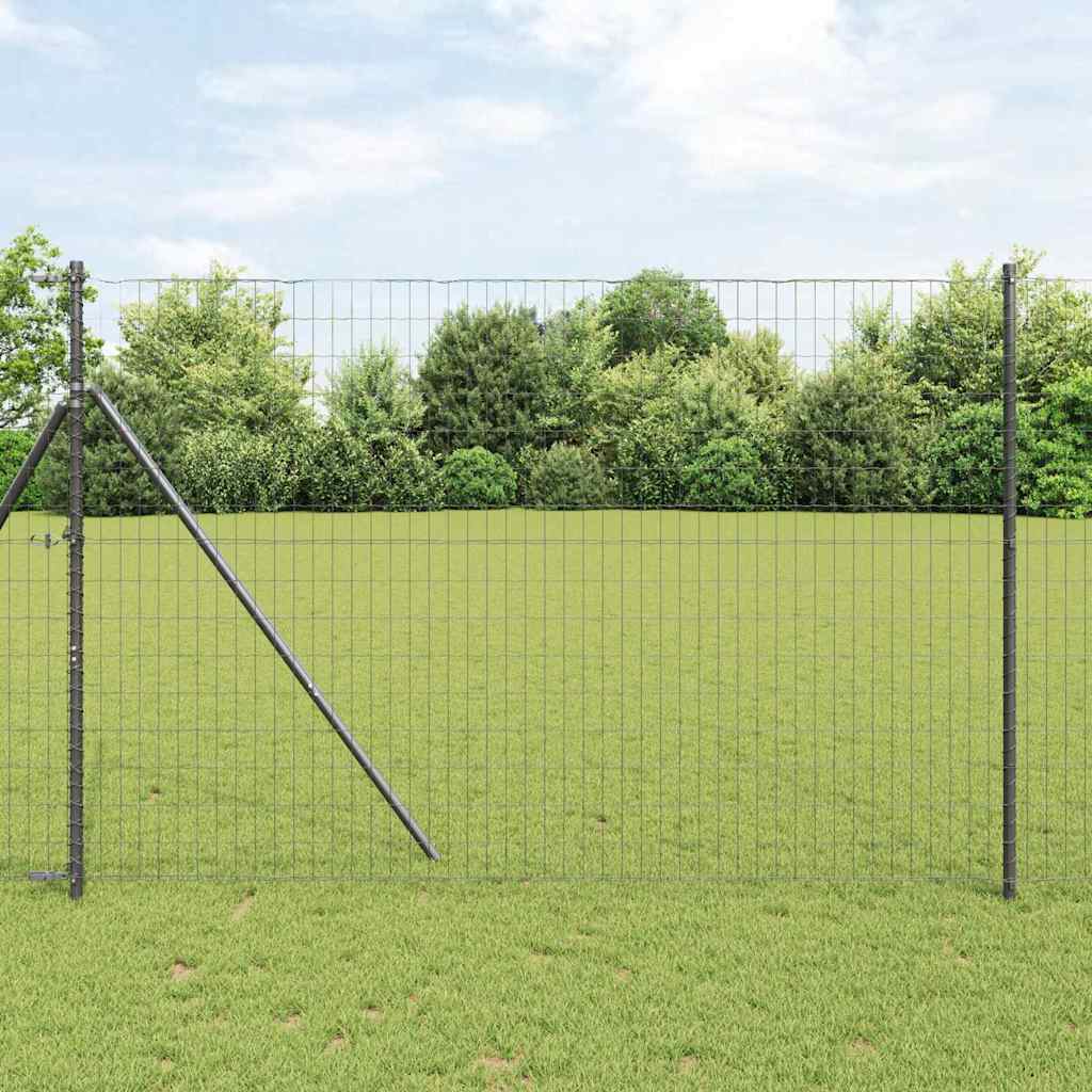 Euro Hek Grijs 1,5 x 10 m PVC-gecoat ijzer is nu te koop bij PeponiXL, paradijselijk wonen!