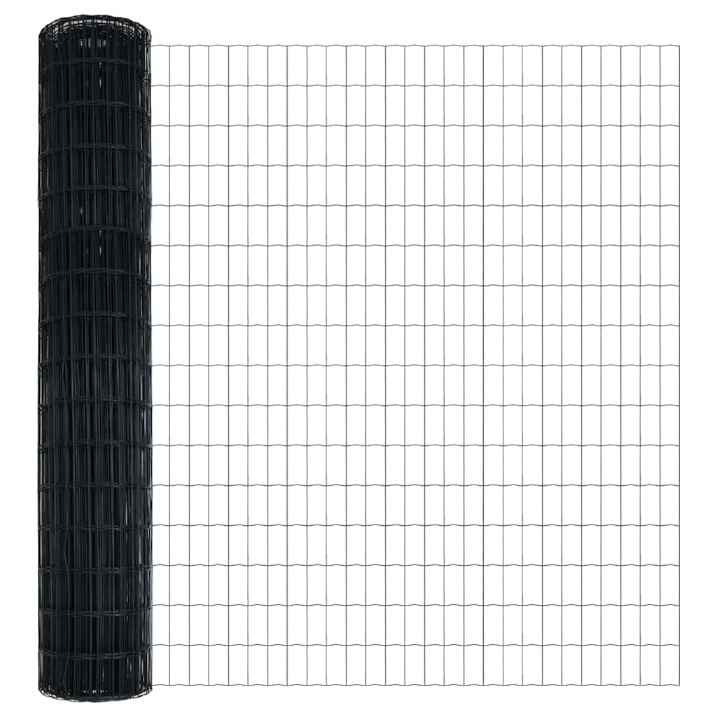 Euro Hek Grijs 1,5 x 10 m PVC-gecoat ijzer is nu te koop bij PeponiXL, paradijselijk wonen!