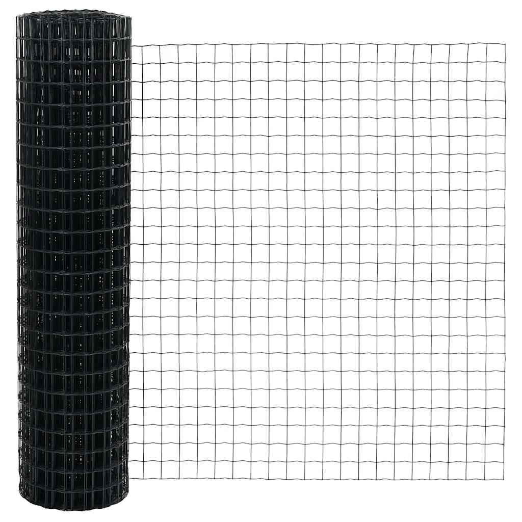 Euro Hek Grijs 1,2 x 25 m PVC-gecoat ijzer is nu te koop bij PeponiXL, paradijselijk wonen!