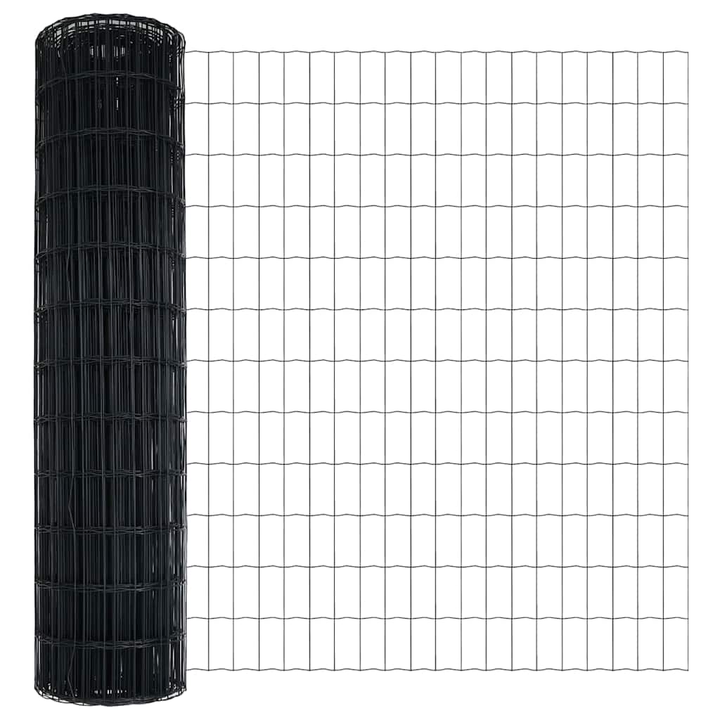 Euro Hek Grijs 1,2 x 25 m PVC-gecoat ijzer is nu te koop bij PeponiXL, paradijselijk wonen!