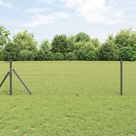 Euro Hek Grijs 0,6 x 50 m PVC-gecoat ijzer is nu te koop bij PeponiXL, paradijselijk wonen!