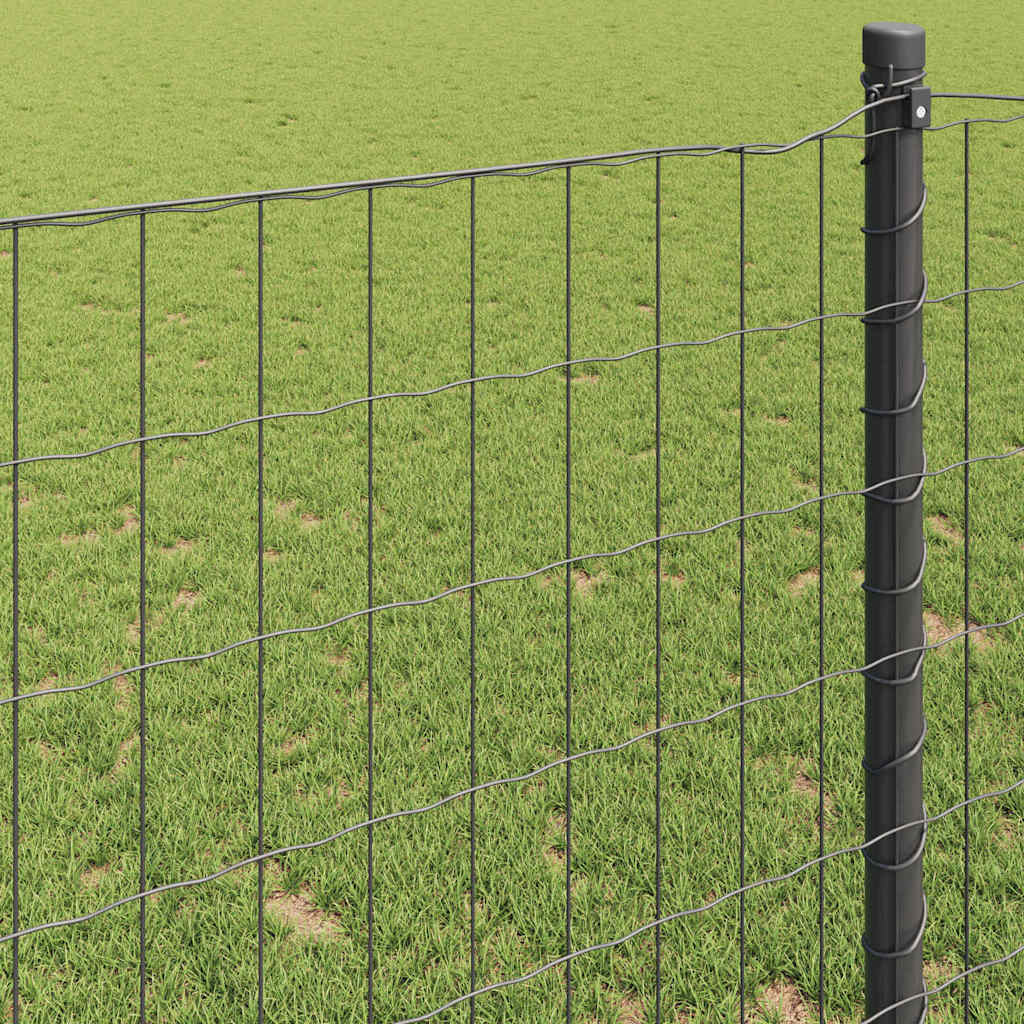 Euro Hek Grijs 0,6 x 50 m PVC-gecoat ijzer is nu te koop bij PeponiXL, paradijselijk wonen!