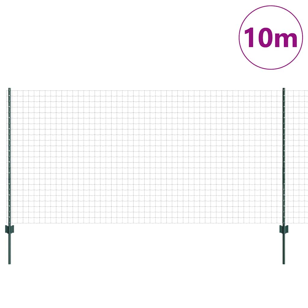 Hek met Paal Groen 1,2 x 10 m Staal en PVC is nu te koop bij PeponiXL, paradijselijk wonen!