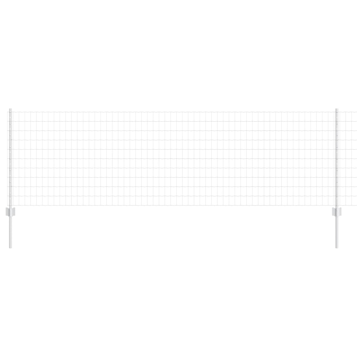 Hek met Paal Zilver 0,8 x 10 m Staal is nu te koop bij PeponiXL, paradijselijk wonen!