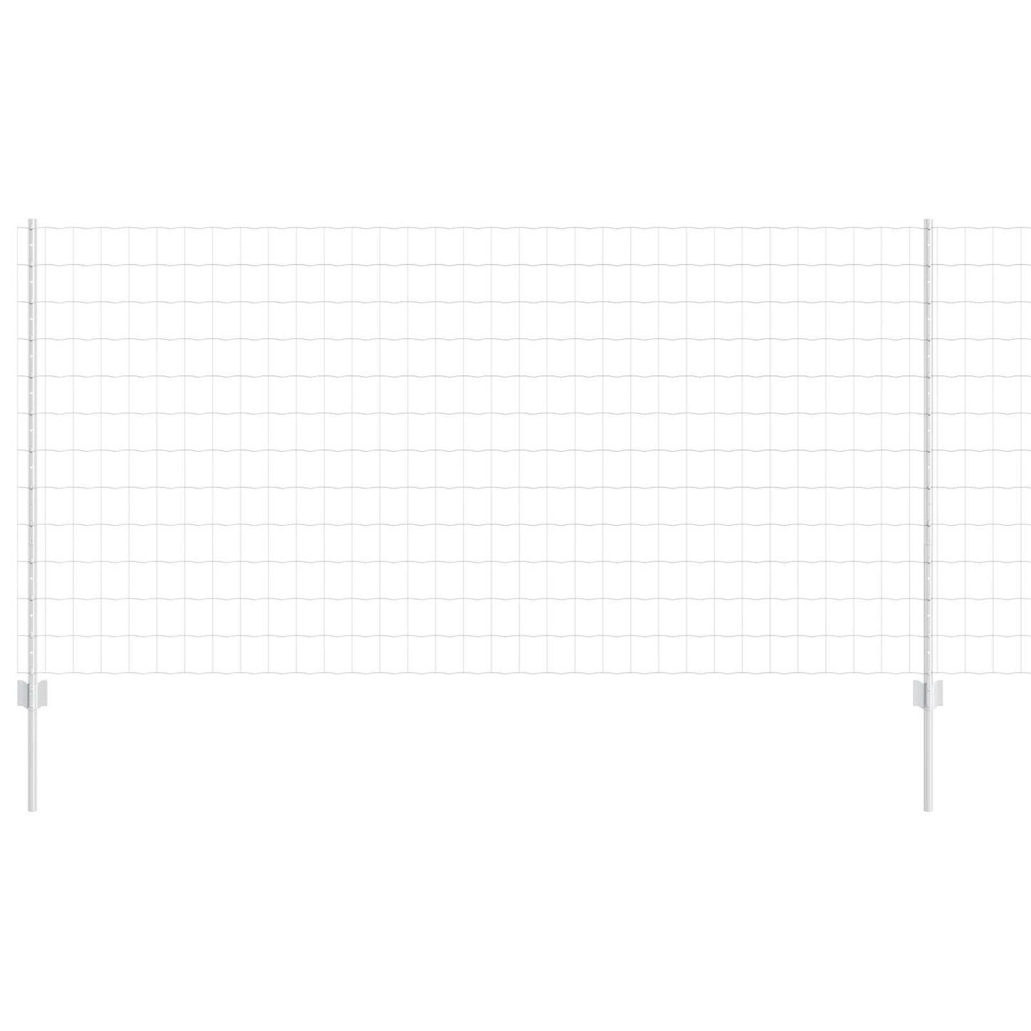 Hek met Paal Zilver 1,2 x 10 m Staal is nu te koop bij PeponiXL, paradijselijk wonen!