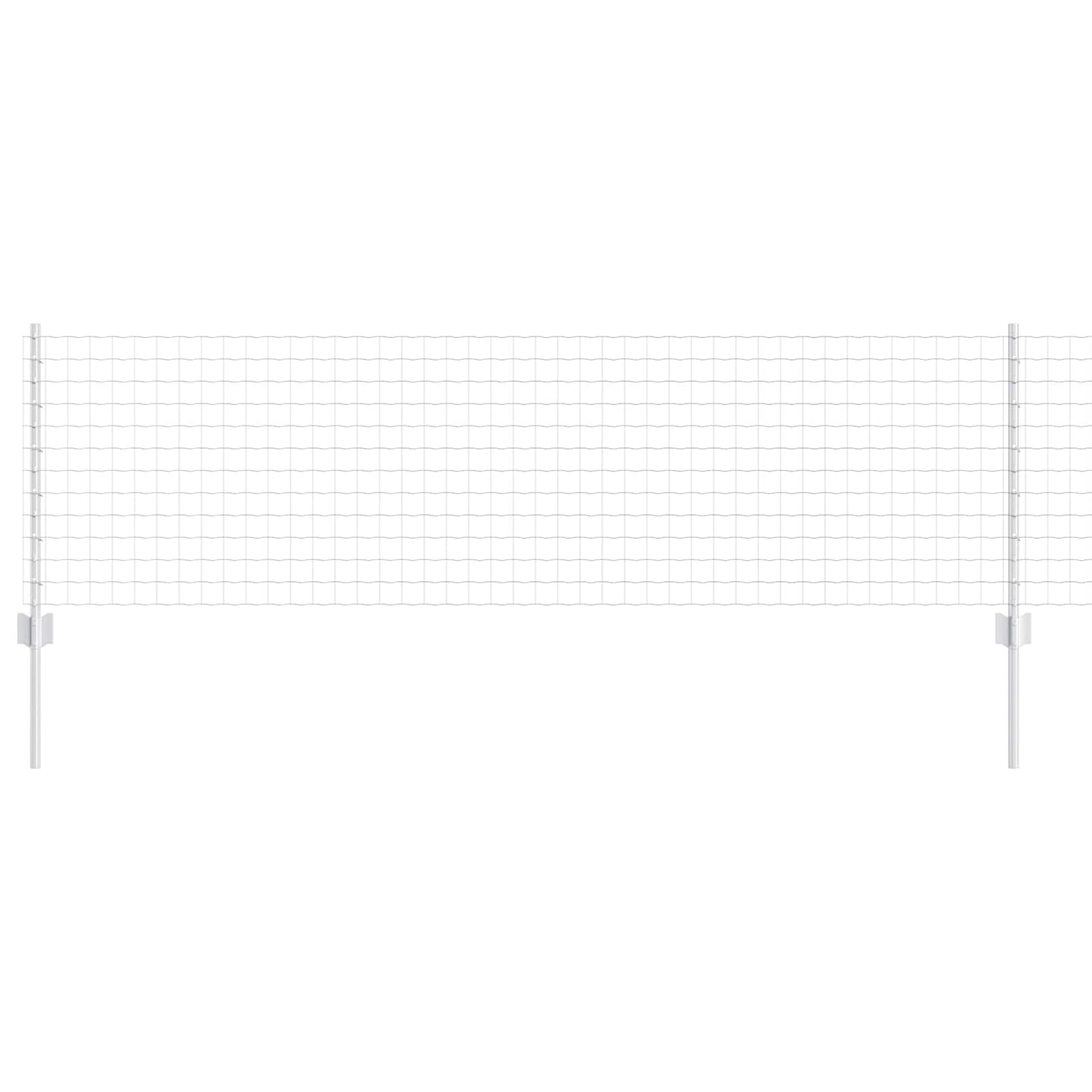 Hek met Paal Zilver 0,6 x 25 m Staal is nu te koop bij PeponiXL, paradijselijk wonen!