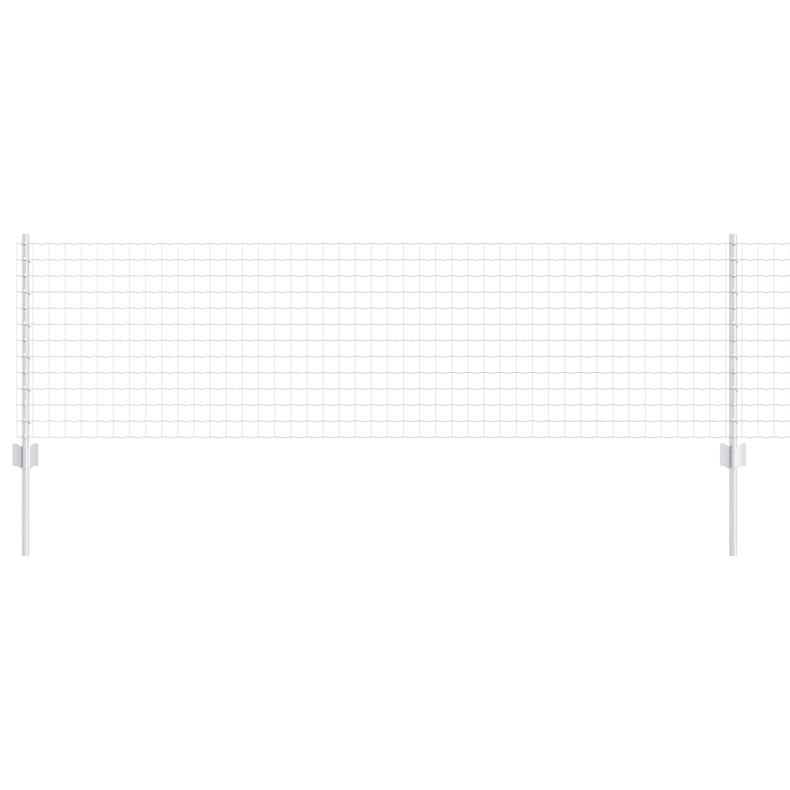 Hek met Paal Zilver 0,6 x 25 m Staal is nu te koop bij PeponiXL, paradijselijk wonen!
