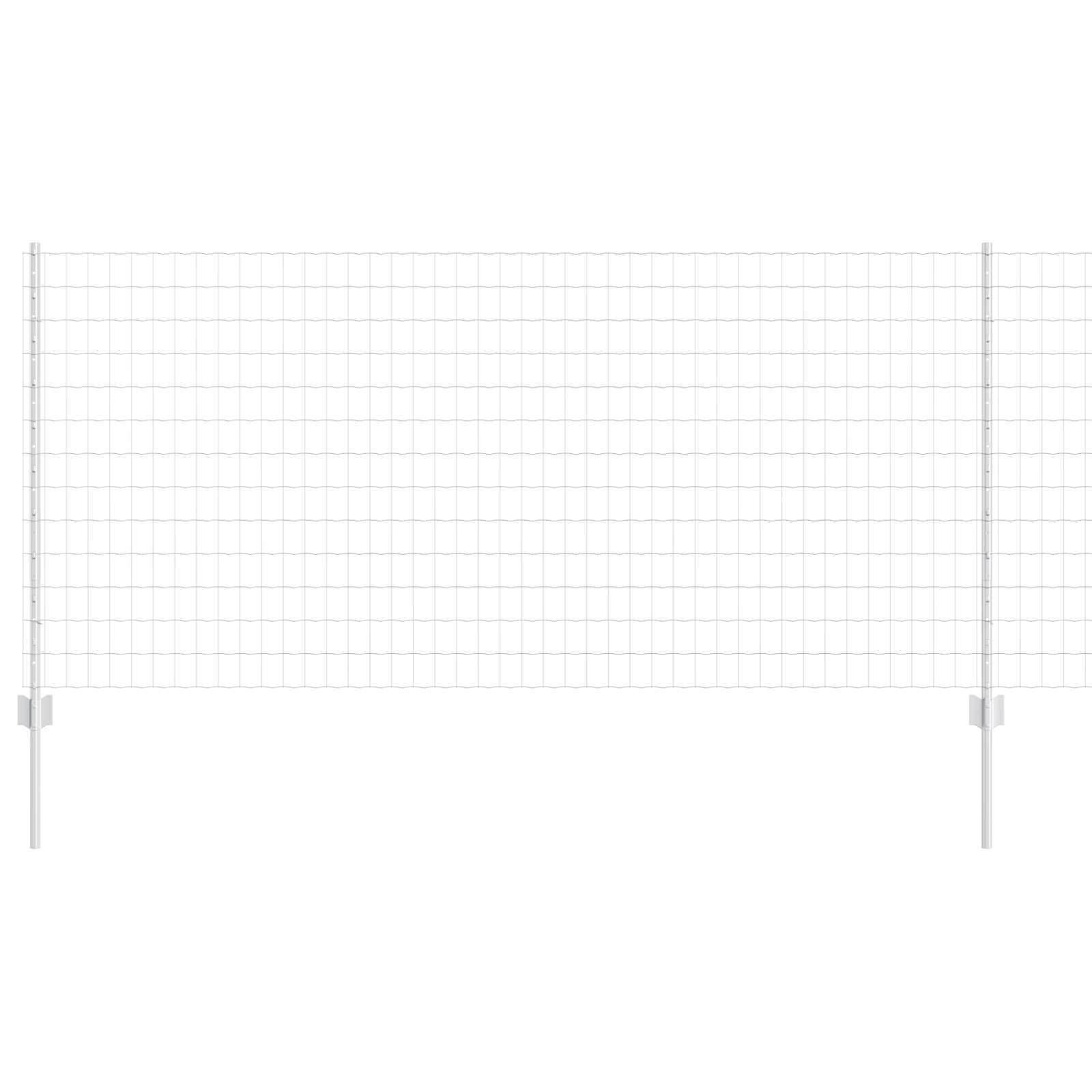 Hek met Paal Zilver 1 x 25 m Staal is nu te koop bij PeponiXL, paradijselijk wonen!