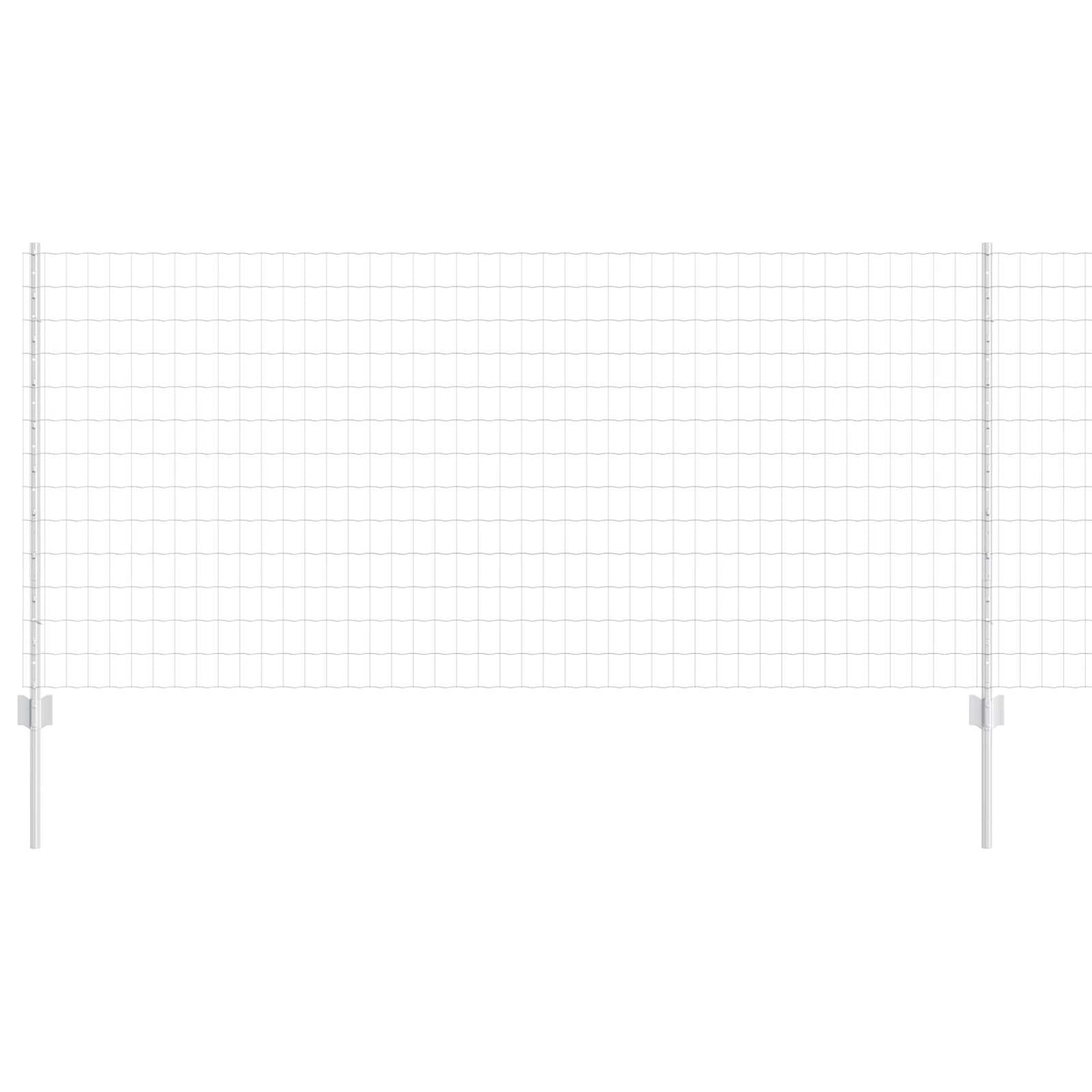 Hek met Paal Zilver 1 x 25 m Staal is nu te koop bij PeponiXL, paradijselijk wonen!