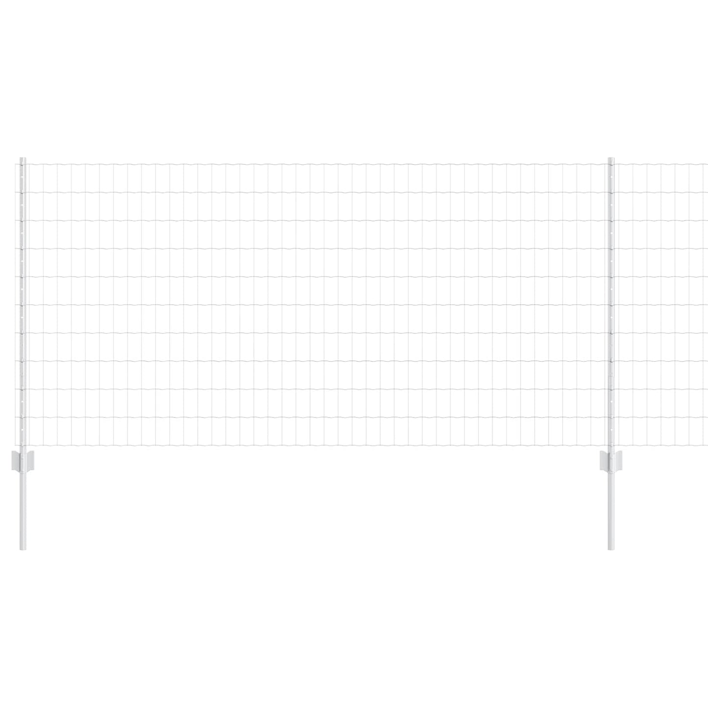 Hek met Paal Zilver 1 x 25 m Staal is nu te koop bij PeponiXL, paradijselijk wonen!