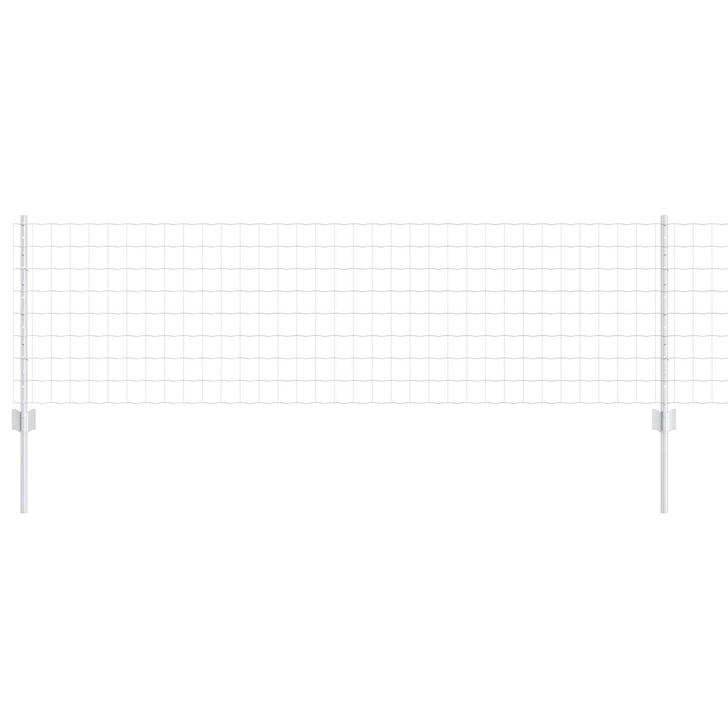 Hek met Paal Zilver 0,6 x 50 m Staal is nu te koop bij PeponiXL, paradijselijk wonen!