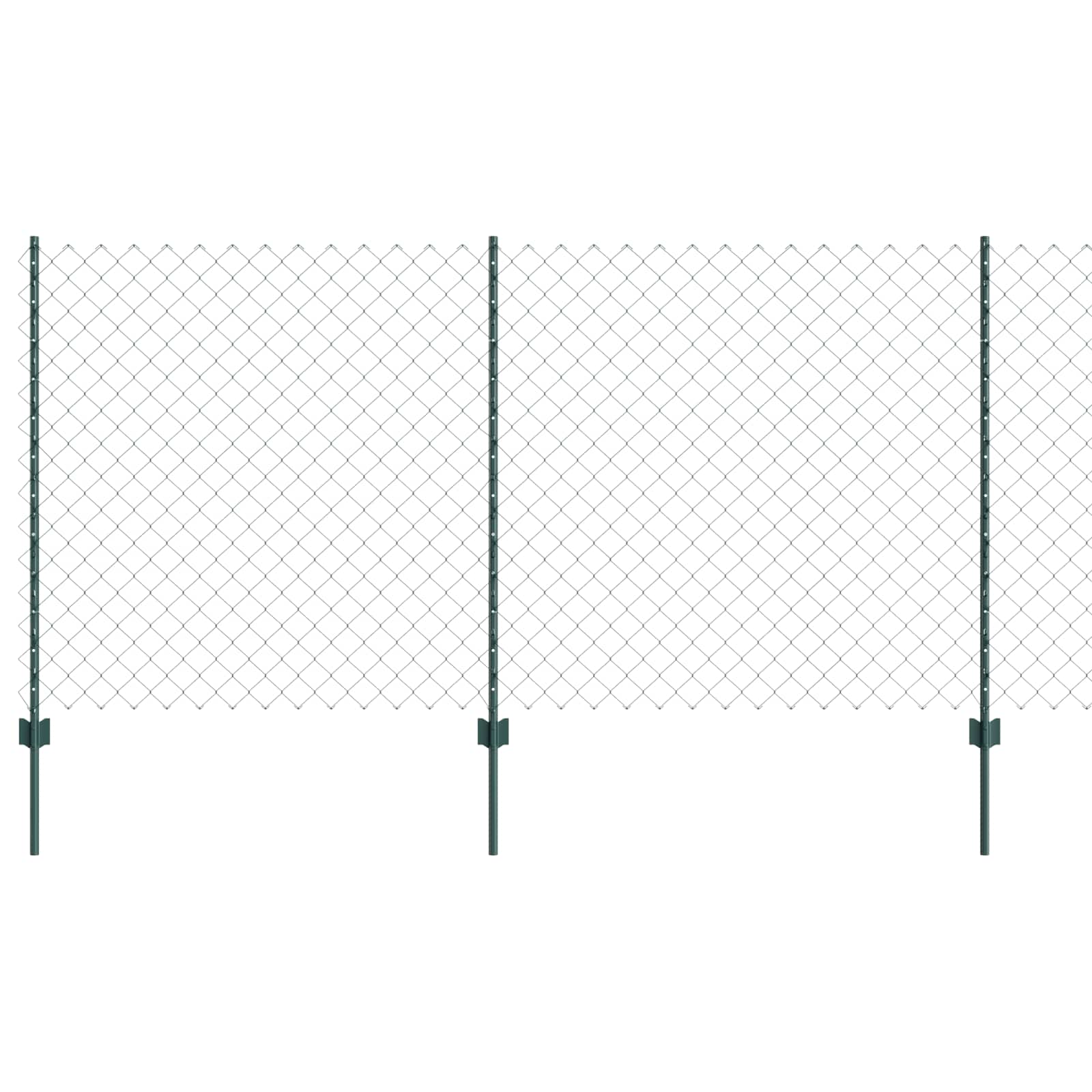 Hek met Paal Groen 1,2 x 25 m Staal en PVC is nu te koop bij PeponiXL, paradijselijk wonen!