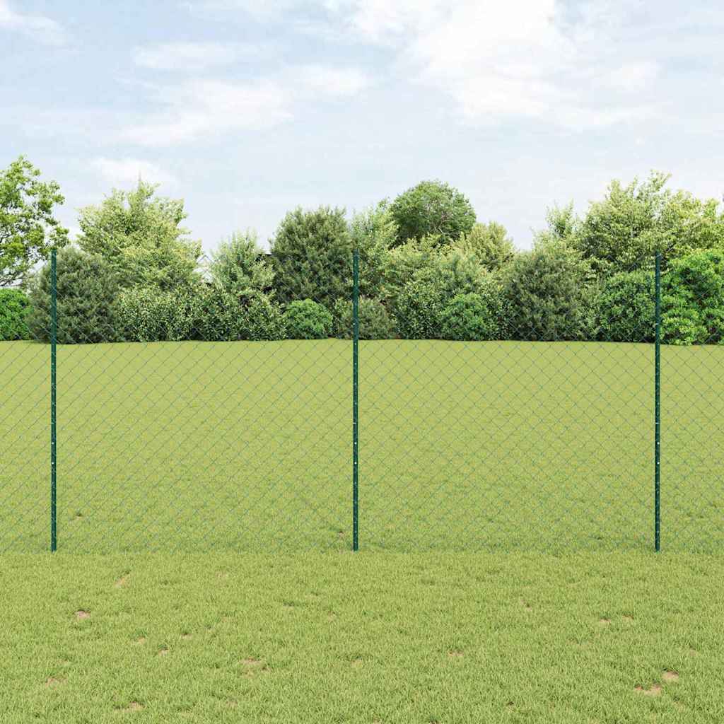 Hek met Paal Groen 1,5 x 25 m Staal is nu te koop bij PeponiXL, paradijselijk wonen!