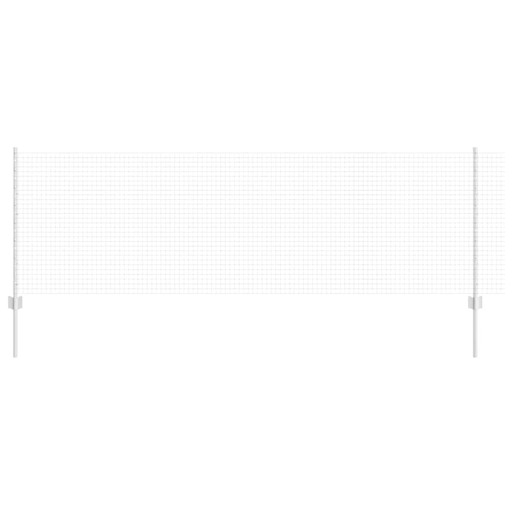 Hek met Paal Zilver 0,8 x 10 m Staal is nu te koop bij PeponiXL, paradijselijk wonen!