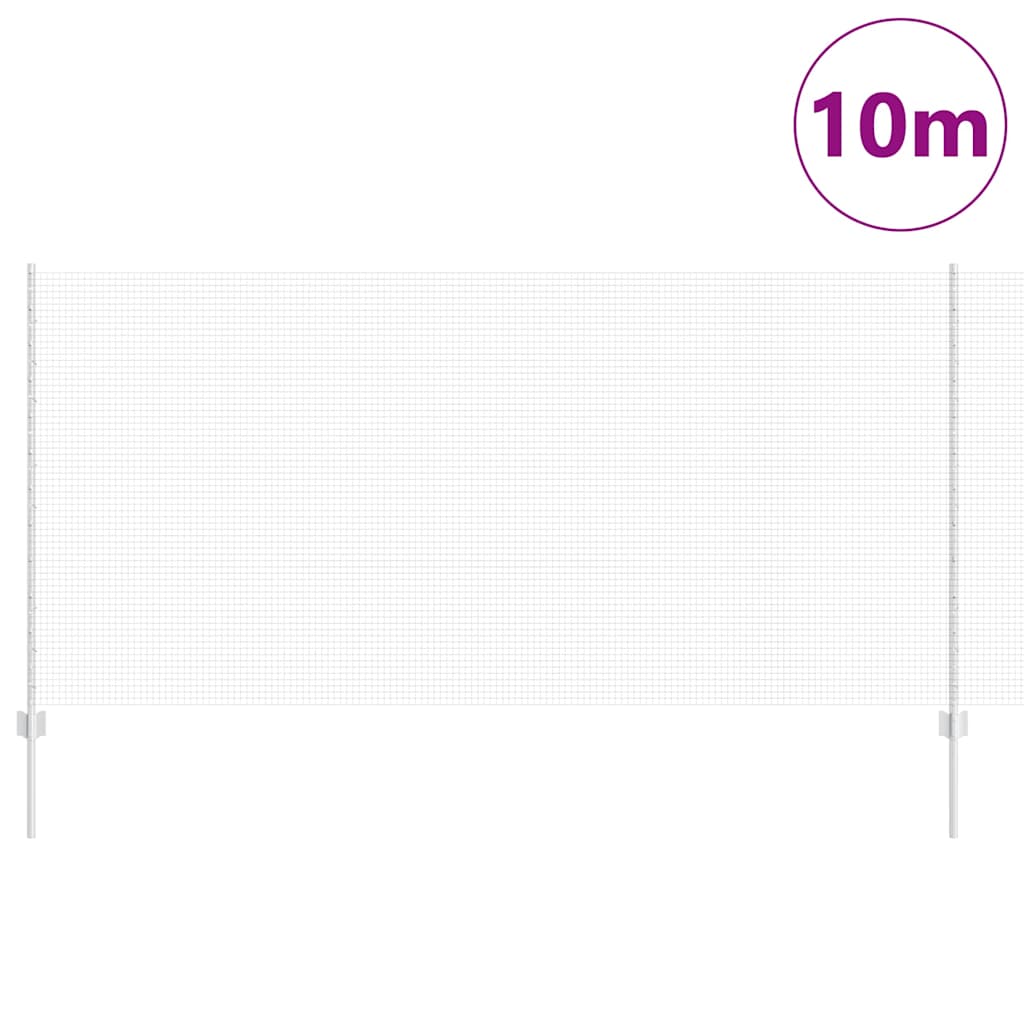 Hek met Paal Zilver 1,2 x 10 m Staal is nu te koop bij PeponiXL, paradijselijk wonen!