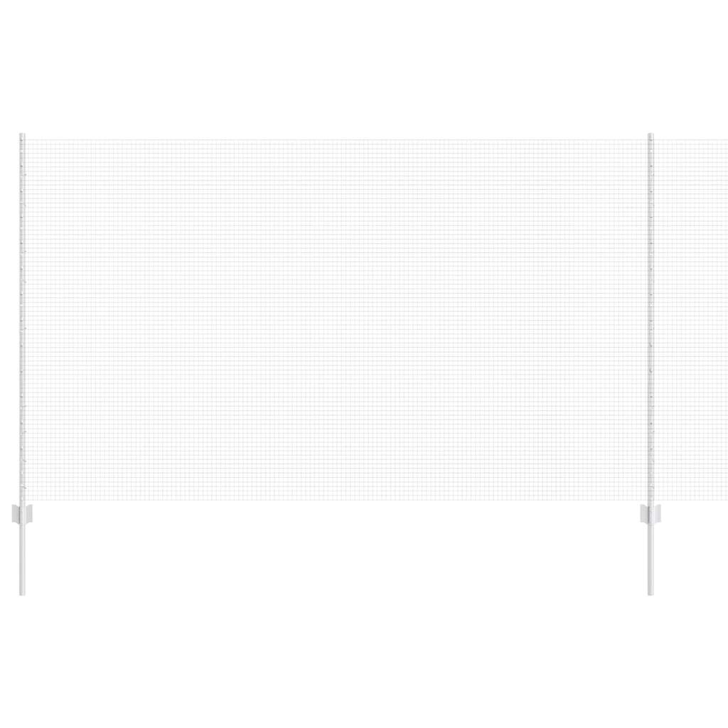 Hek met Paal Zilver 1,4 x 10 m Staal is nu te koop bij PeponiXL, paradijselijk wonen!