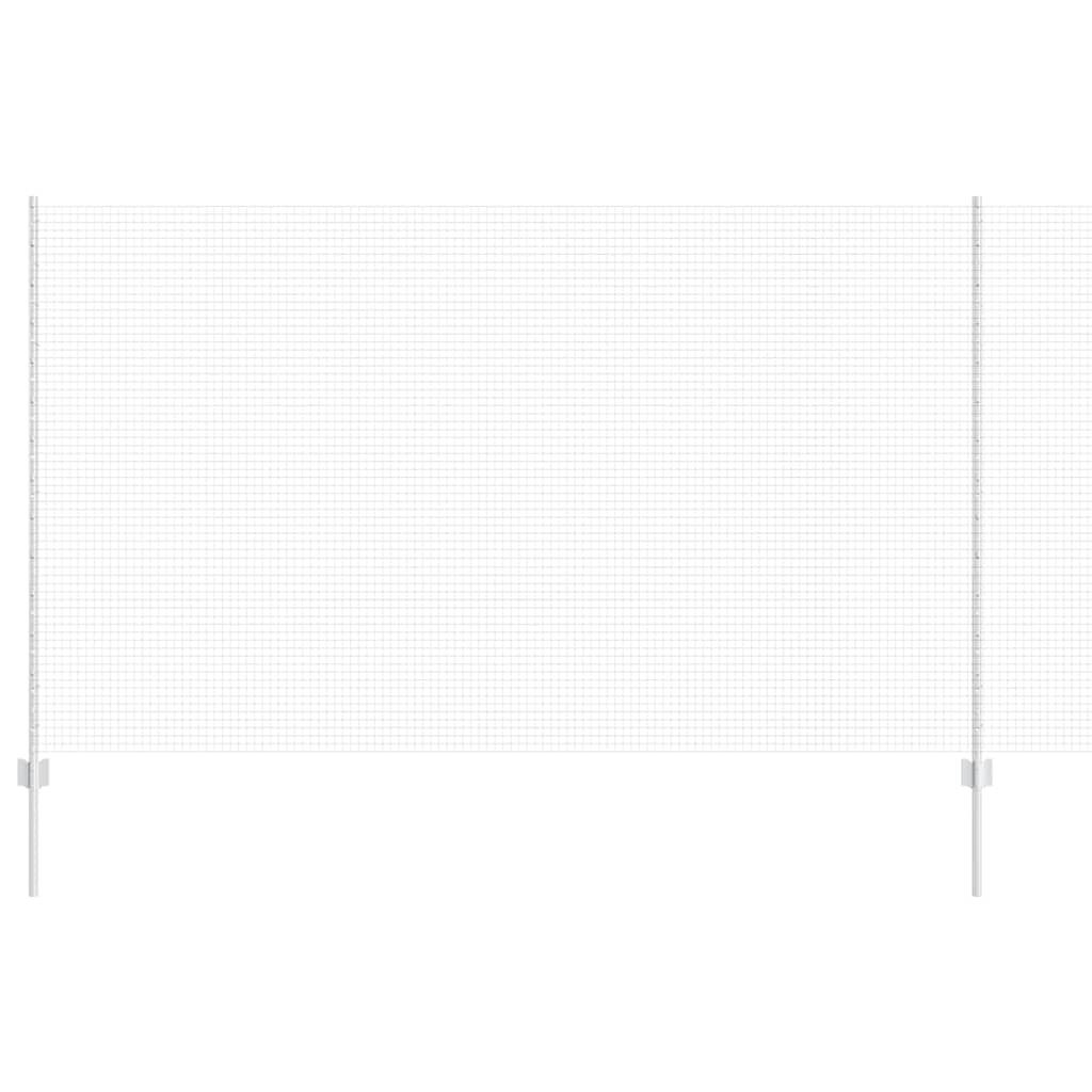 Hek met Paal Zilver 1,4 x 10 m Staal is nu te koop bij PeponiXL, paradijselijk wonen!