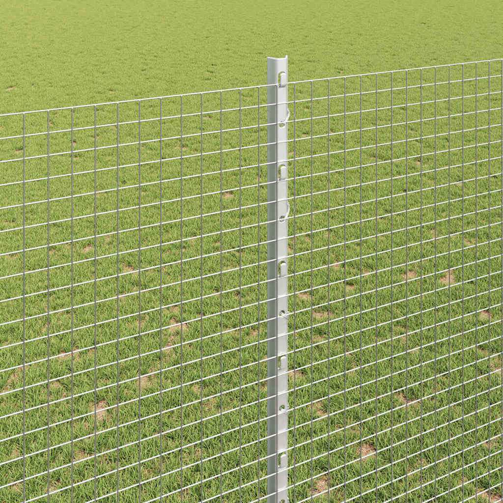 Hek met Paal Zilverkleurig is nu te koop bij PeponiXL, paradijselijk wonen!