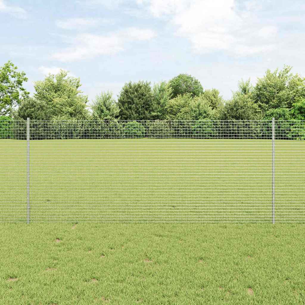 Hek met Paal Zilverkleurig is nu te koop bij PeponiXL, paradijselijk wonen!