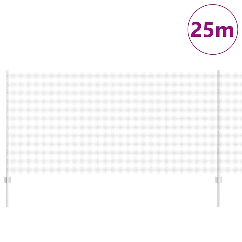 Hek met Paal Zilver 1,2 x 25 m Staal is nu te koop bij PeponiXL, paradijselijk wonen!