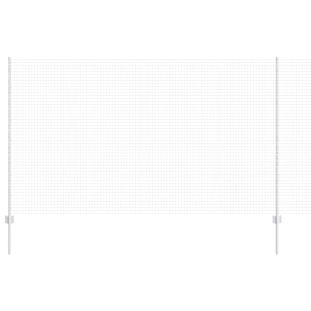 Hek met Paal Zilver 1,4 x 25 m Staal is nu te koop bij PeponiXL, paradijselijk wonen!