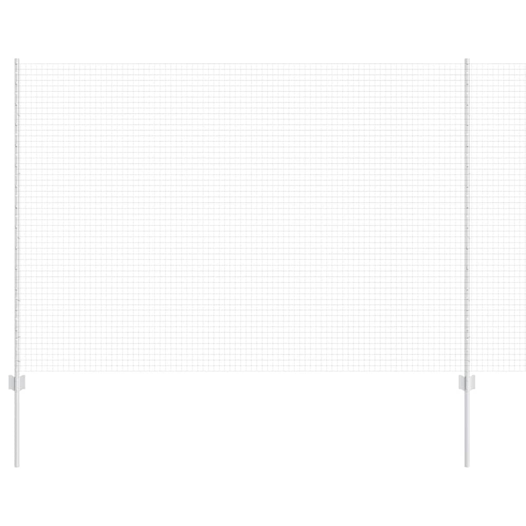 Hek met Paal Zilver 1,5 x 25 m Staal is nu te koop bij PeponiXL, paradijselijk wonen!