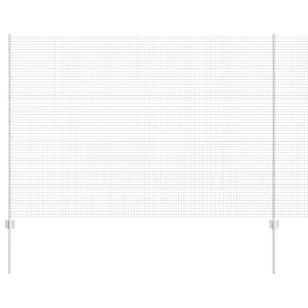 Hek met Paal Zilver 1,6 x 25 m Staal is nu te koop bij PeponiXL, paradijselijk wonen!