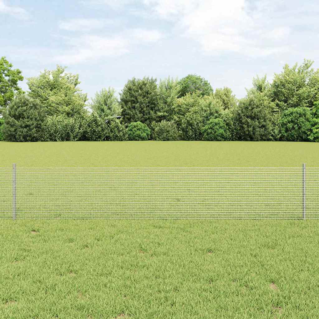 Hek met Paal Zilverkleurig is nu te koop bij PeponiXL, paradijselijk wonen!