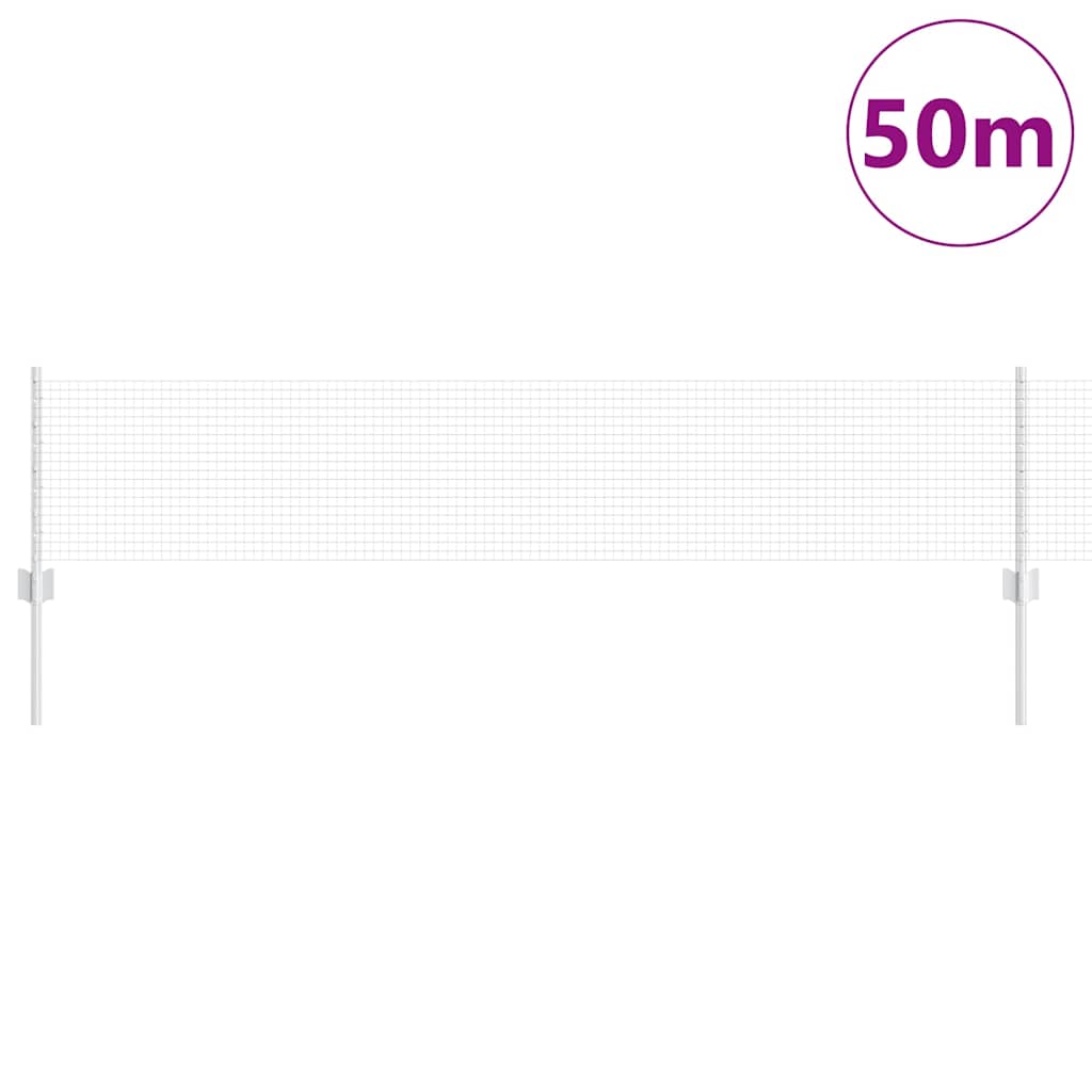 Hek met Paal Zilver 0,4 x 50 m Staal is nu te koop bij PeponiXL, paradijselijk wonen!