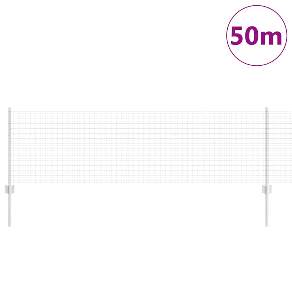 Hek met Paal Zilver 0,6 x 50 m Staal is nu te koop bij PeponiXL, paradijselijk wonen!