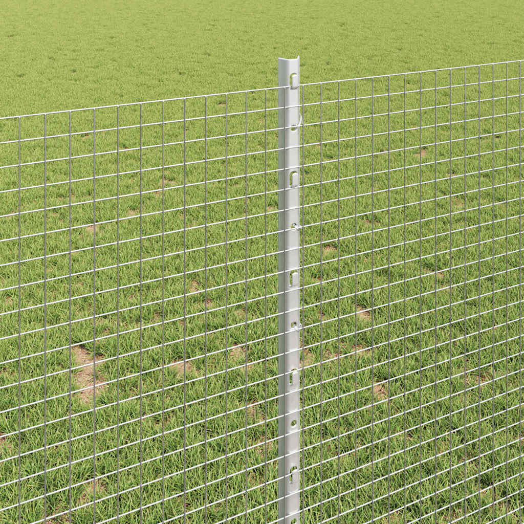 Hek met Paal Zilverkleurig is nu te koop bij PeponiXL, paradijselijk wonen!