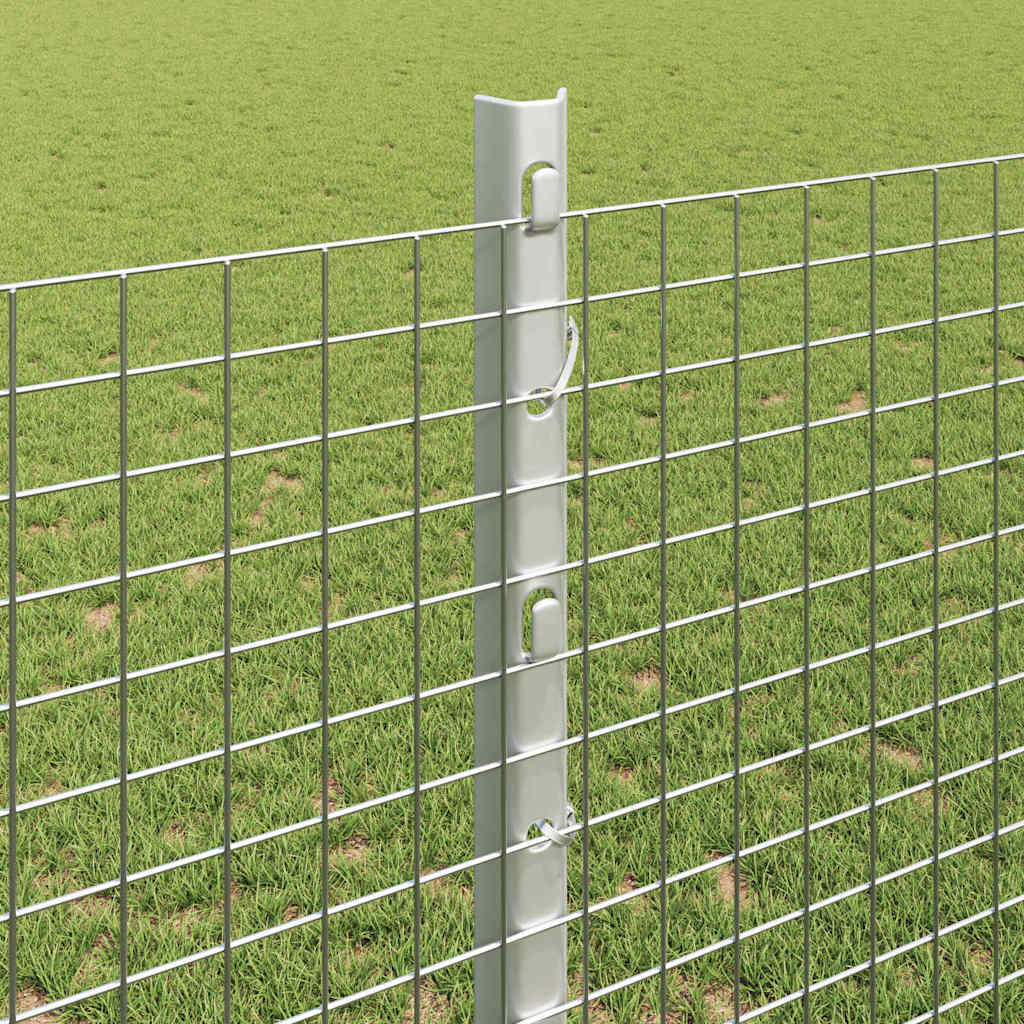 Hek met Paal Zilverkleurig is nu te koop bij PeponiXL, paradijselijk wonen!